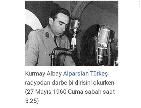 1960 darbesi alparslan türkeş rolü